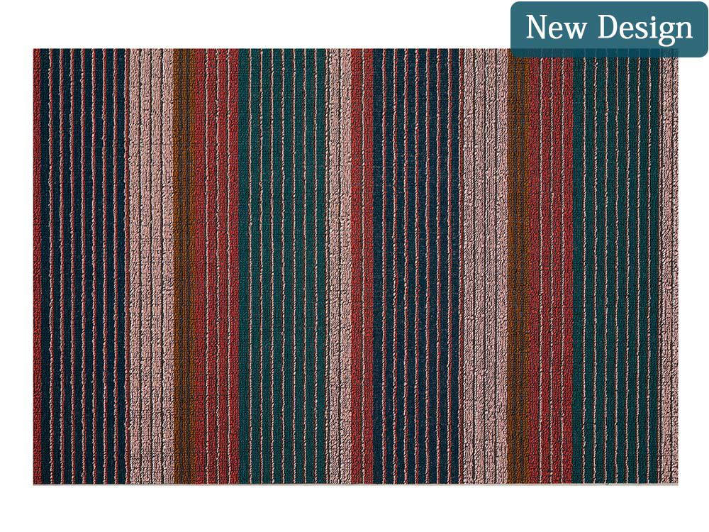 チルウィッチ　シャグマットのプレートストライプ柄