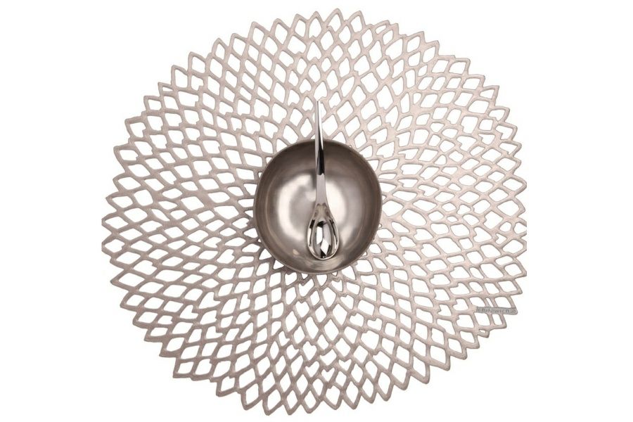 チルウィッチのランチョンマット ダリア 丸形 ラウンド型