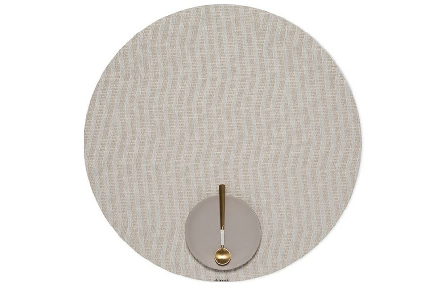 チルウィッチのランチョンマット デューン 丸形 ラウンド型