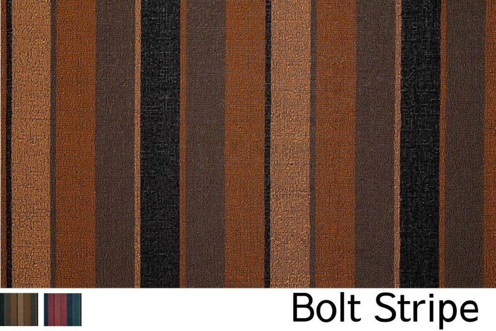 チルウィッチの玄関マット ボルトストライプ