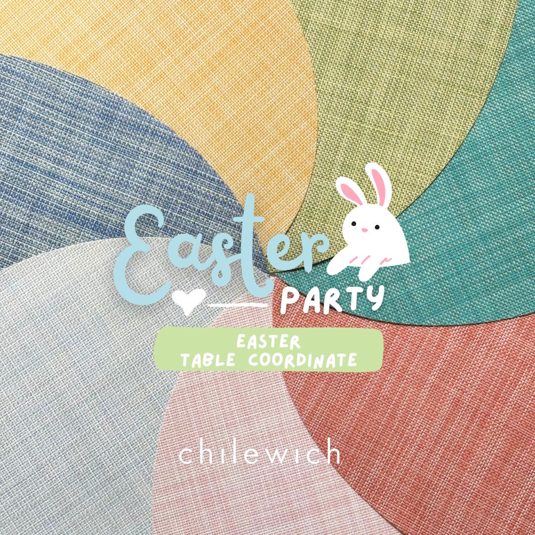 チルウィッチ、ランチョンマット、イースター、chilewich、春のテーブルコーディネート