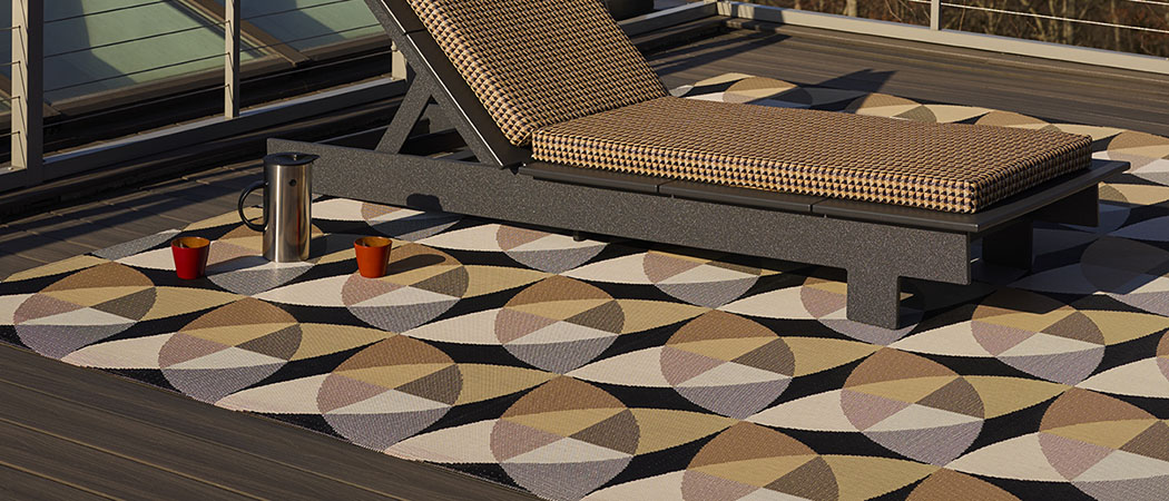 チルウィッチ・フロアマットマットのキャノピー柄