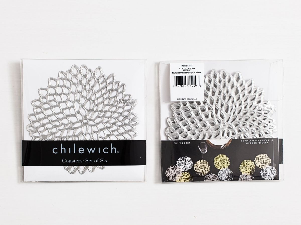 チルウィッチのコースター・ダリア柄