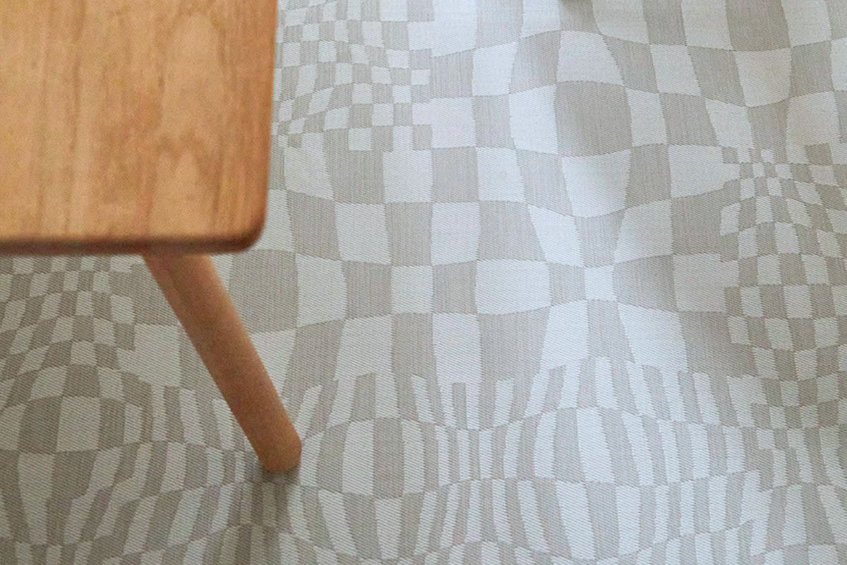 チルウィッチ ラグ ワープ ホワイト サンド