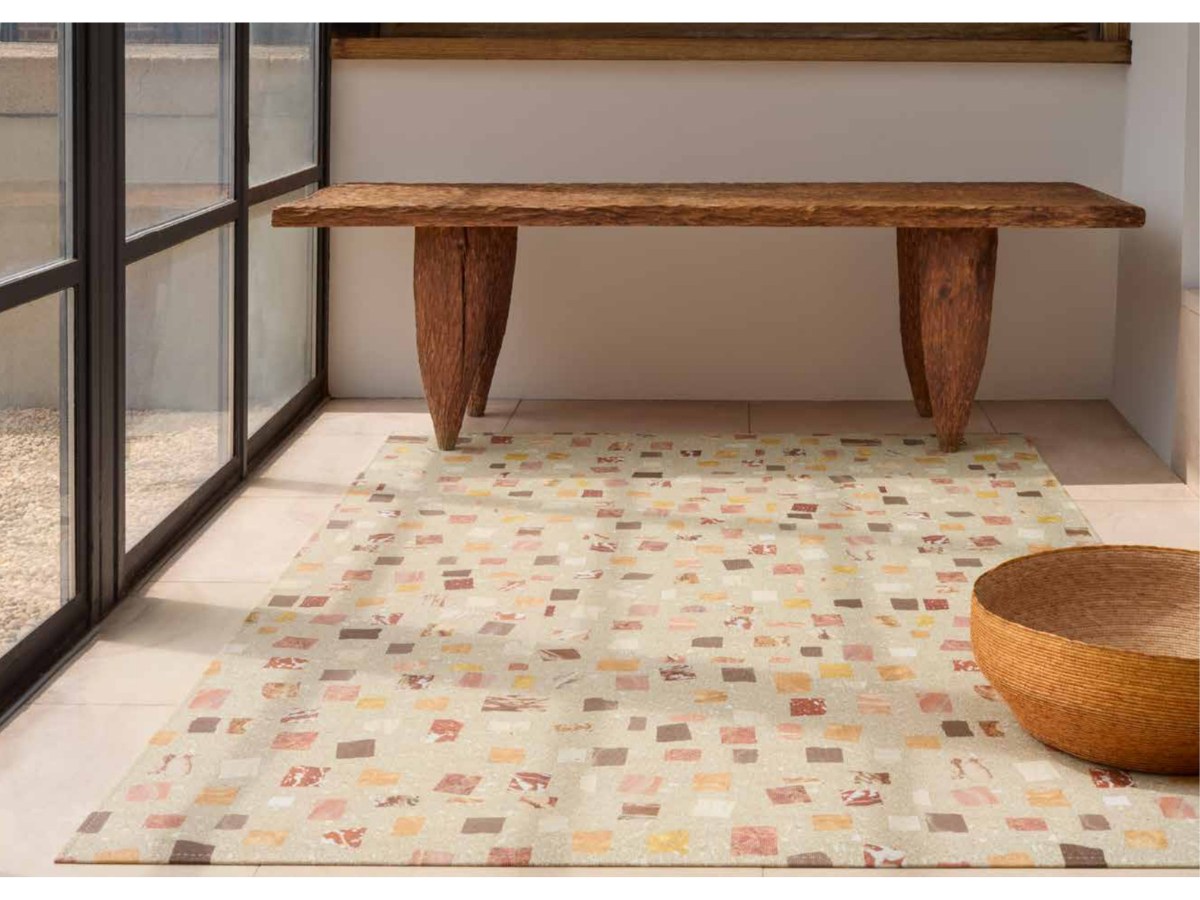 チルウィッチ 2026年春の新作 バスケットウィーブ柄　コースト色 ランチョンマット