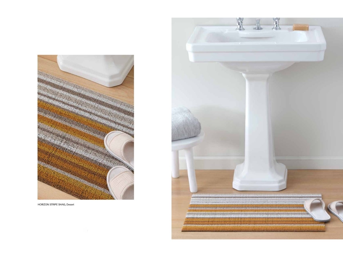 チルウィッチ 2026年春の新作 オンブレ柄　レインボー色 フロアマット