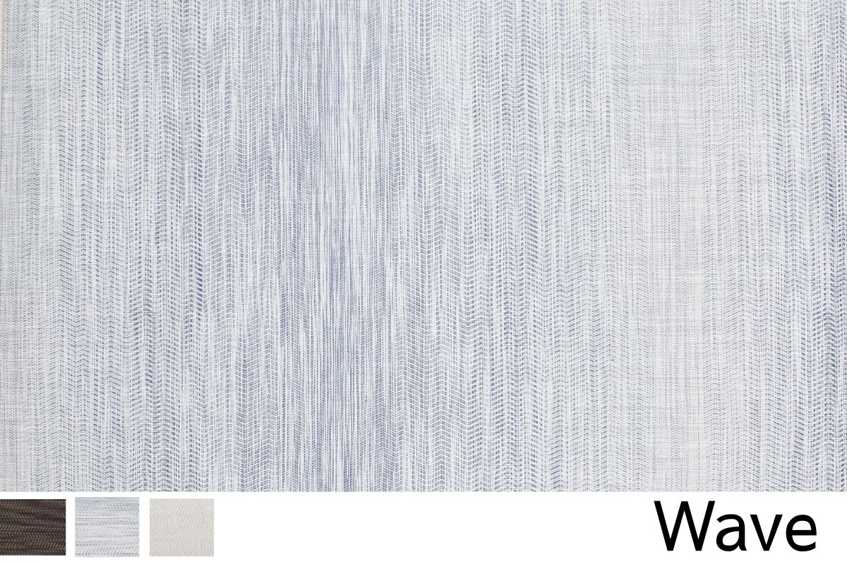 玄関マット、ラグ、ウェーブ