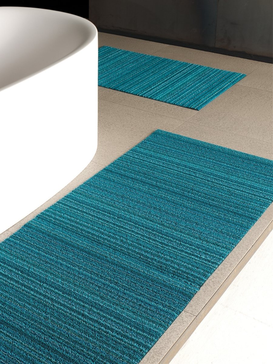 チルウィッチキッチンマットのコーディネート ターコイズ