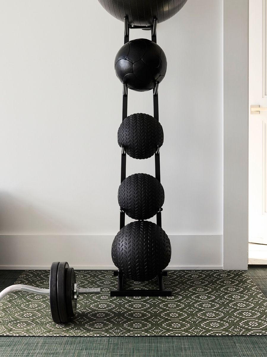 チルウィッチのラグ オーバーショット タイム色 グリーン