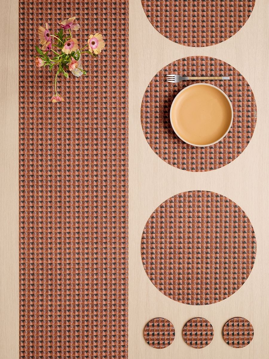 2025秋冬の新作 チルウィッチのランチョンマット クレーン レッド