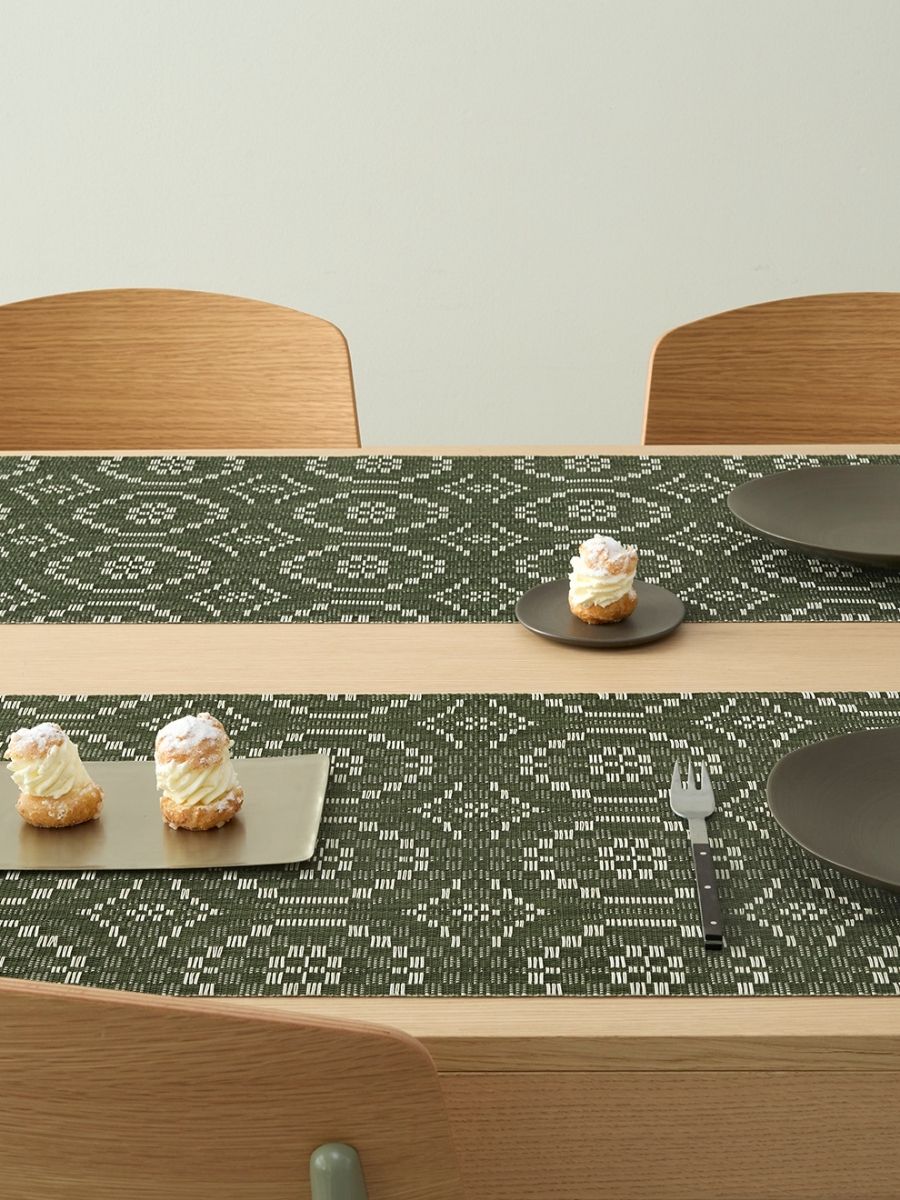 チルウィッチ2025年秋冬の新色 人気のオーバーショット柄 グリーン