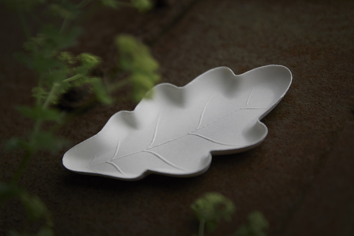 KHJ(Oak Leaf Plate)リーフ型の紙皿