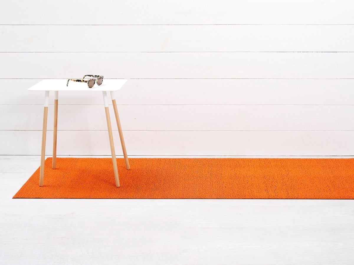 チルウィッチキッチンマットのコーディネート ソリッド カラカラ オレンジ