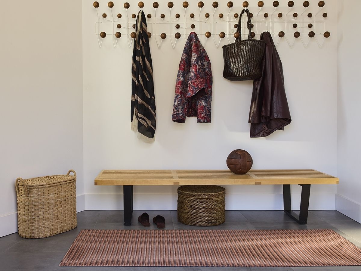 チルウィッチのラグ フローラ マイカ色 花柄 フラワーモチーフ