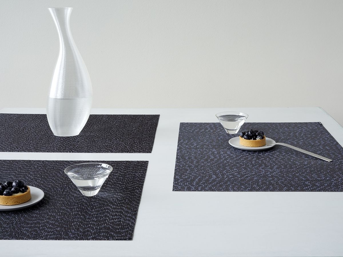 チルウィッチ モアレ柄 ゼファー色 ネイビー 濃紺