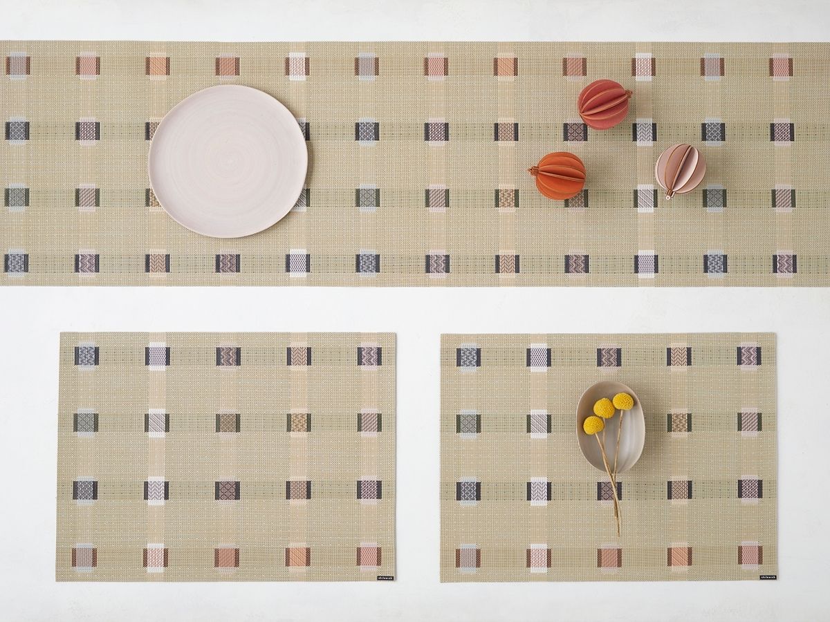 チルウィッチのランチョンマット サンプラー ウィート色 ベージュ