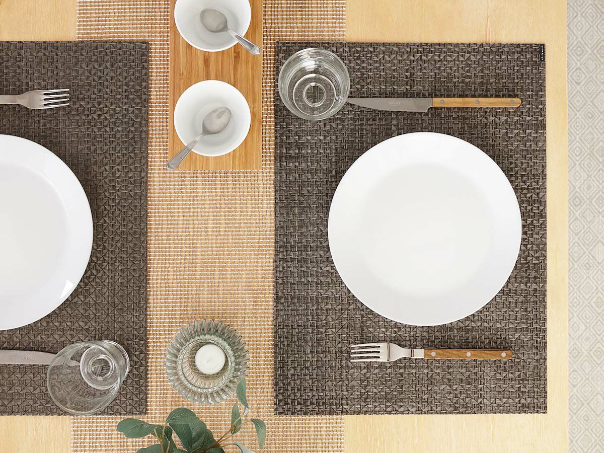 チルウィッチ　ランチョンマット　オリガミ　ココア色　