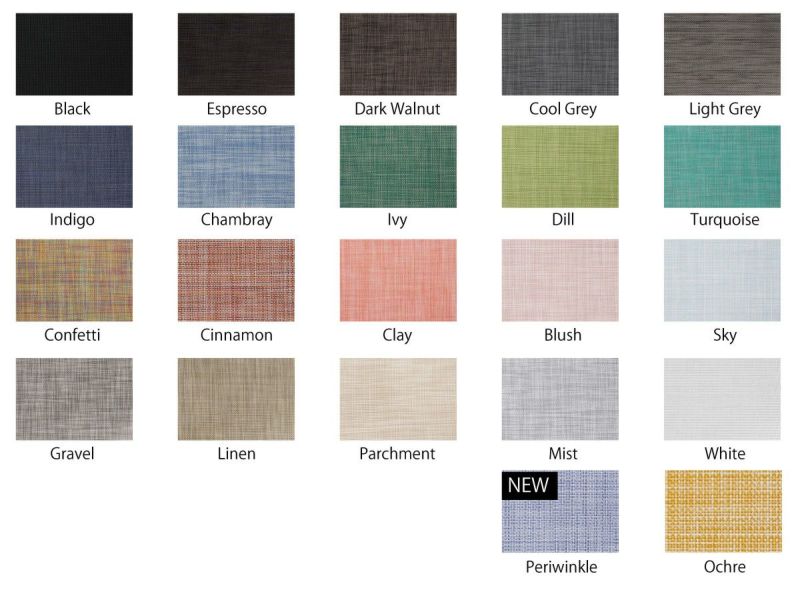 チルウィッチ ランチョンマット ミニバスケットウィーブ｜青色