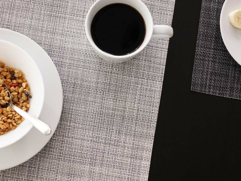 チルウィッチ ランチョンマット ミニバスケットウィーブ｜ライトグレー