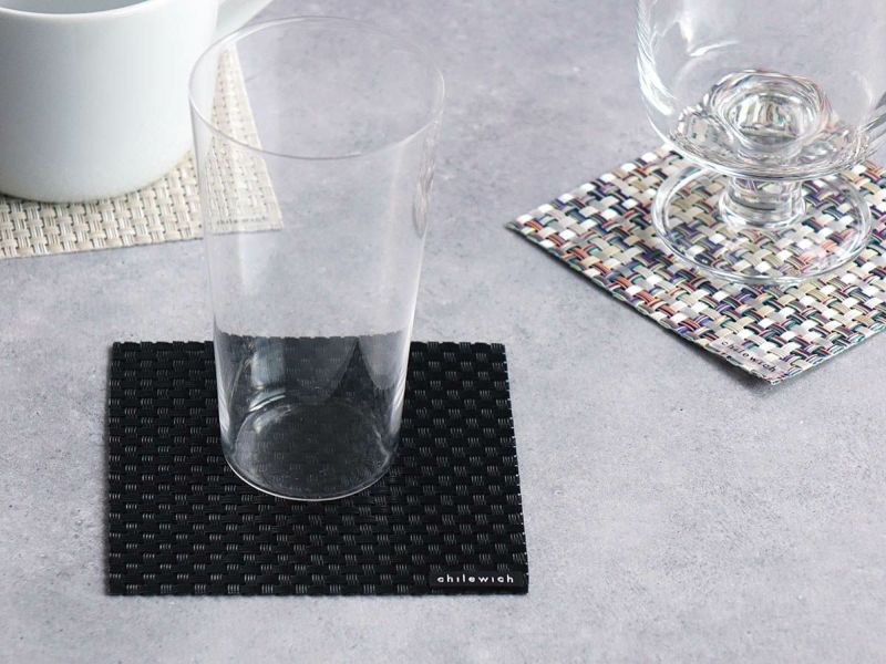 チルウィッチ コースター｜バスケットウィーブ柄