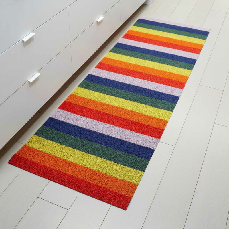 チルウィッチ玄関マットのPride Stripe柄