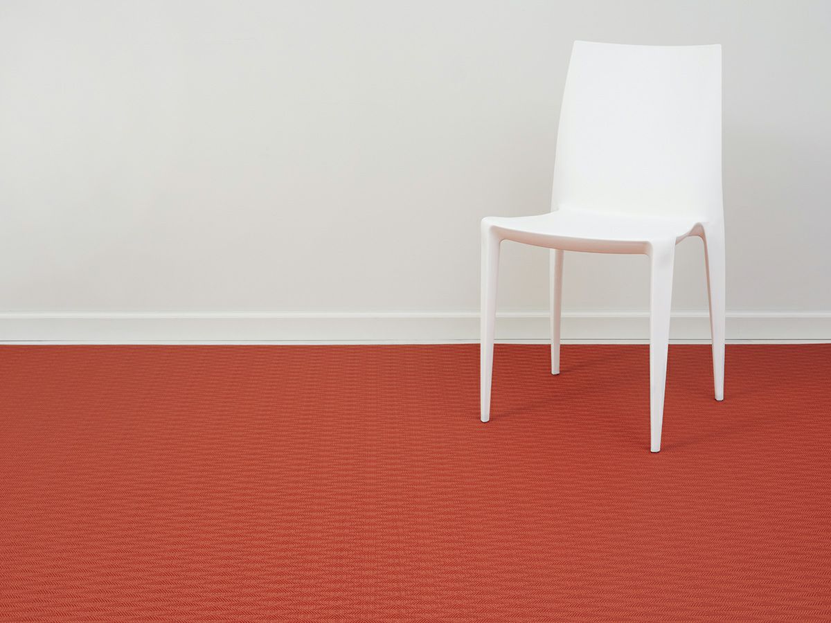 チルウィッチ　フロアマット アロー柄 パプリカ色　テラコッタ色　キッチンマット　76×269cm インテリアマット