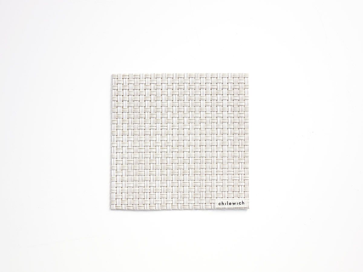コースター　チルウィッチ　10×10cm バスケットウィーブ柄