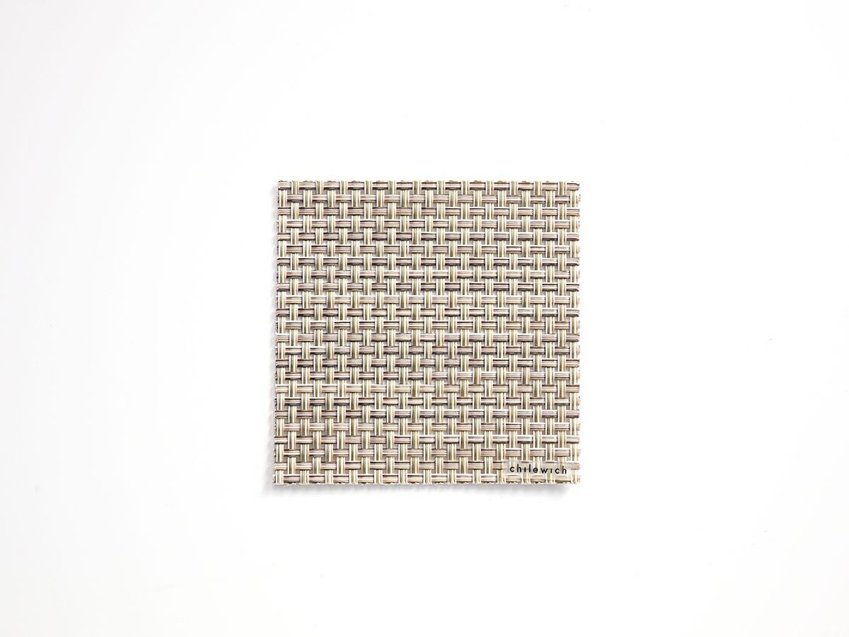 コースター　チルウィッチ　10×10cm バスケットウィーブ柄