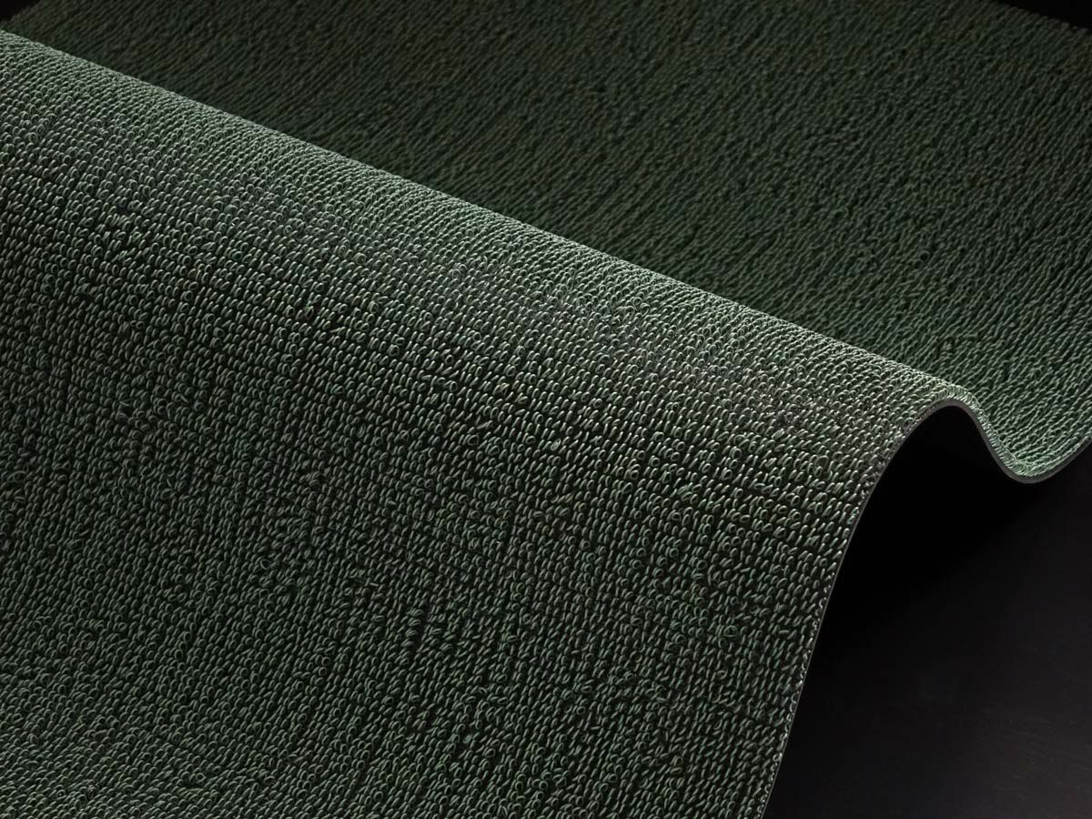 玄関やキッチンをおしゃれに彩るグリーンの玄関マット