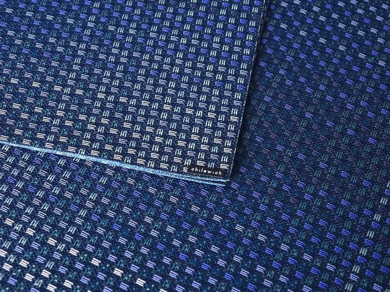 チルウィッチのランチョンマット　Parade柄ocean色