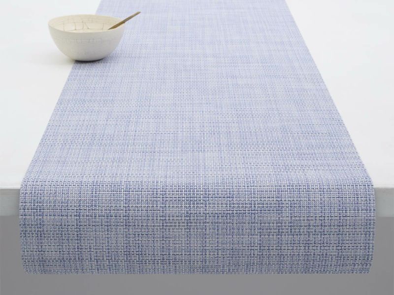 チルウィッチ テーブルランナー｜Mini Basketweave ペリウィンクル色
