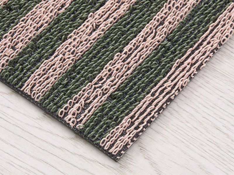 チルウィッチのシャグマット　ブレトンストライプ柄マリブ色　2025年新作