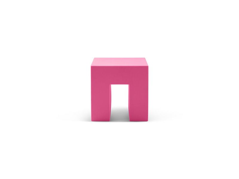 ヴィネリキューブ　ピンク　スツール　Heller　Funiture