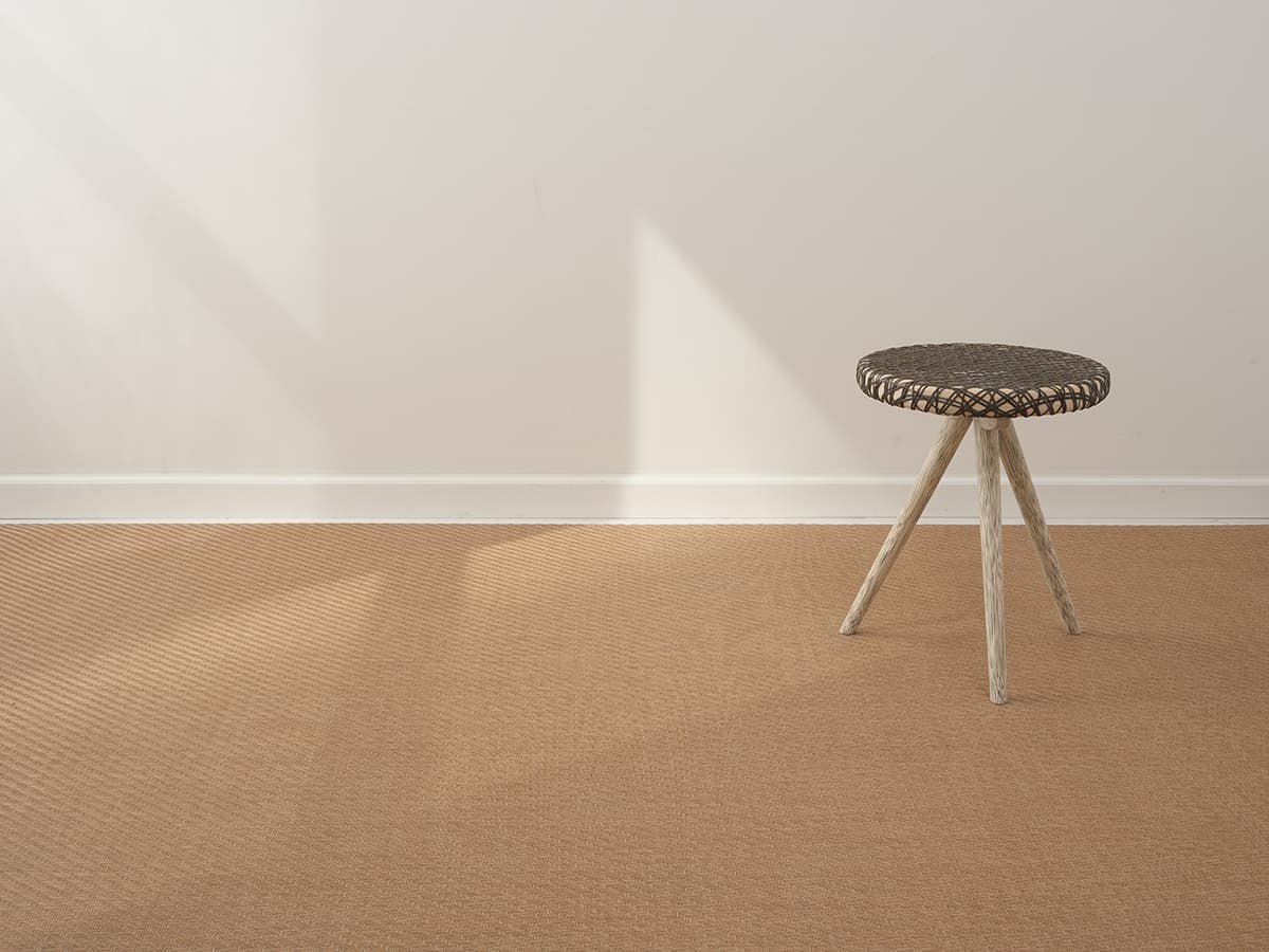 チルウィッチ　フロアマット　フォックステイル柄　ハニー色