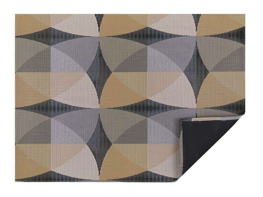 チルウィッチのフロアマット　ラグ　Canopy柄Honey色