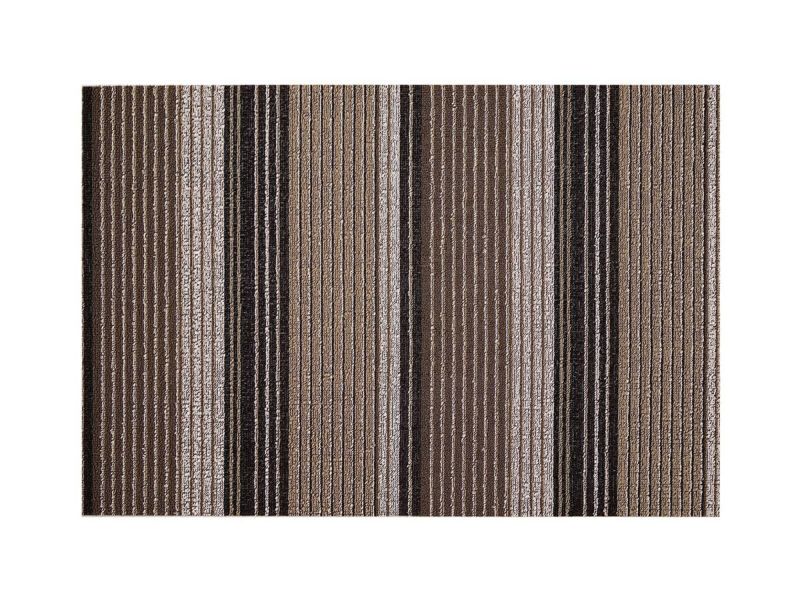 チルウィッチのキッチンマット PleatStripe柄　Oyster色
