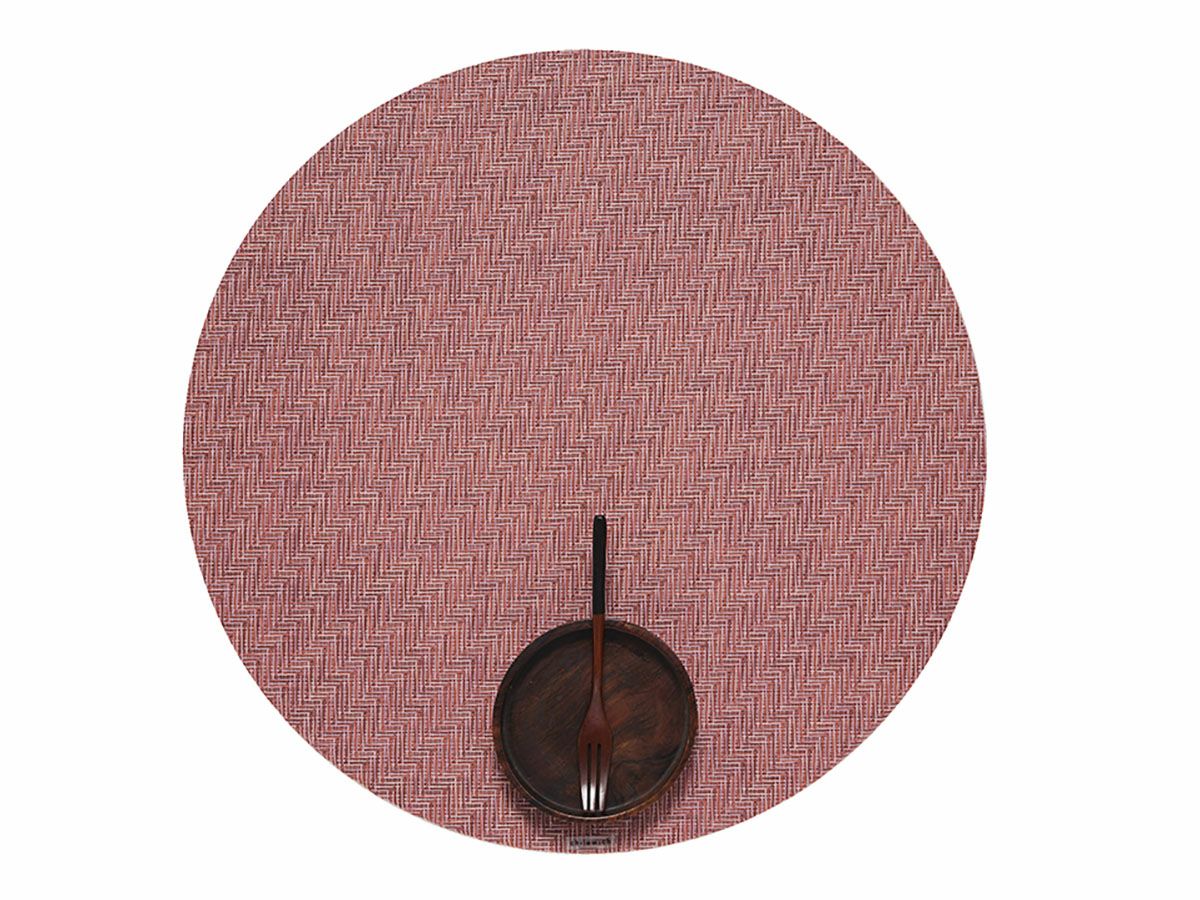 チルウィッチのランチョンマット Foxtail柄 Raspberry色