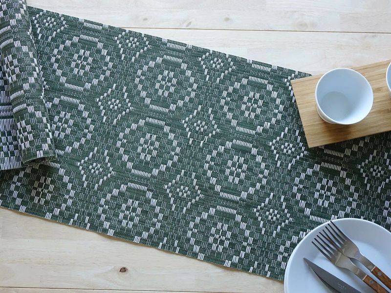 チルウィッチのランチョンマット Mosaic柄 THYME色
